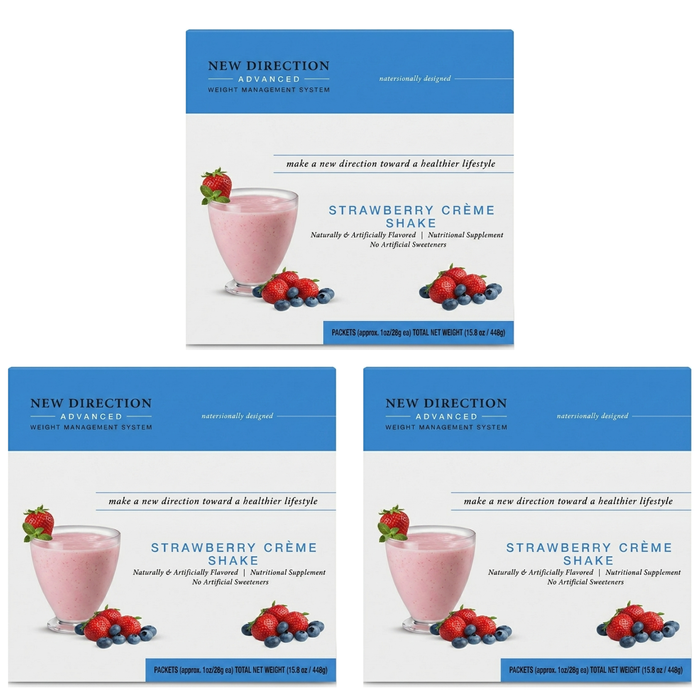 New Direction Strawberry Creme Shake