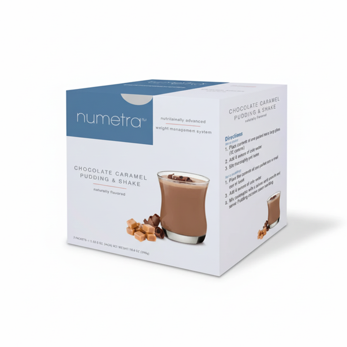 Numetra - Chocolate Caramel Pudding Shake - 1 Box