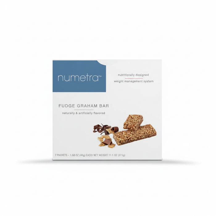 Numetra Fudge Graham Bars - 1 Box