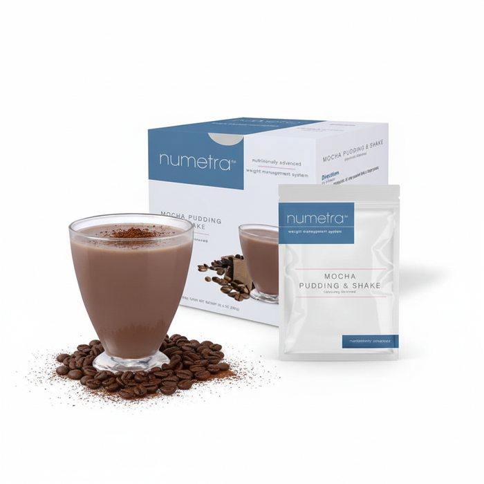 Numetra - Mocha Pudding Shake - 1 Box