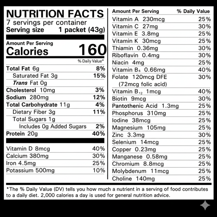 Numetra Spiced Carrot Pudding Shake
