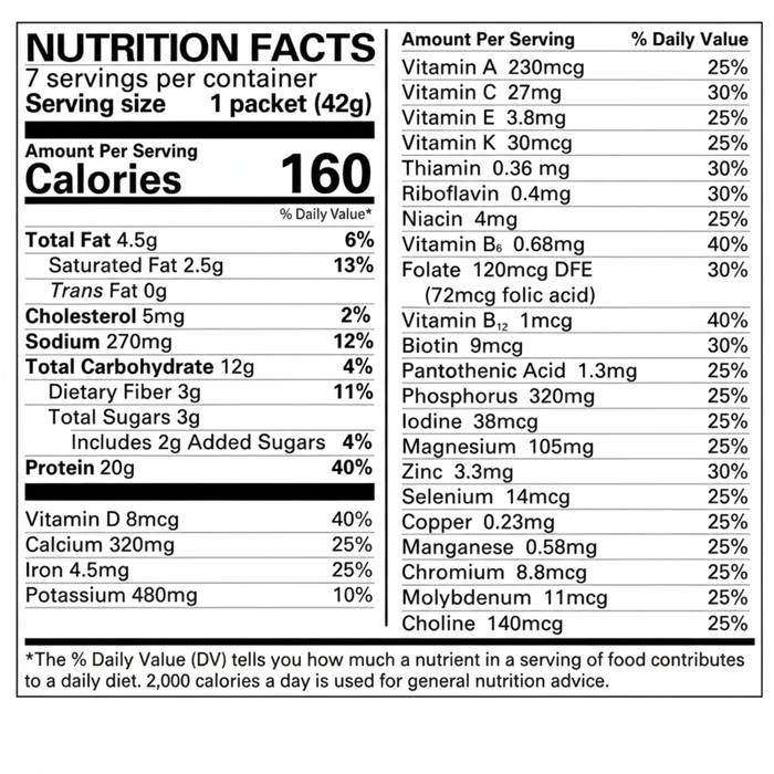 Numetra Strawberry Smoothie