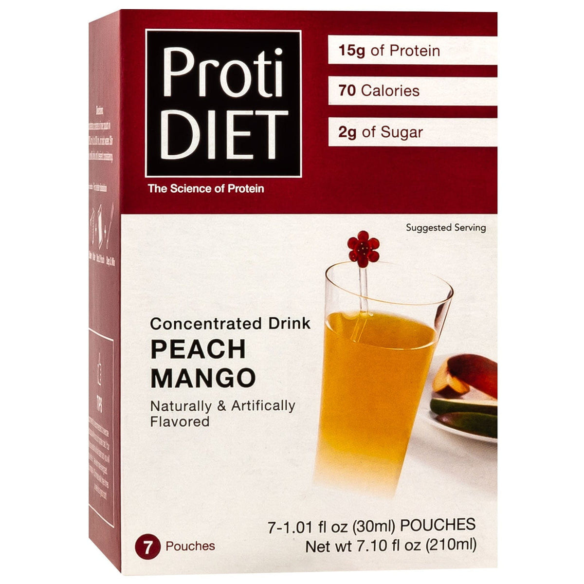 Proti Peach Mango Gel Peach Mango Protein Mix Fruit Concentrate