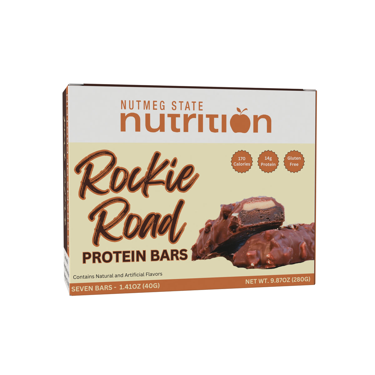 Fit Wise Rockie Road Bar | Rockie Road Protein Bar | Gluten Free Bar