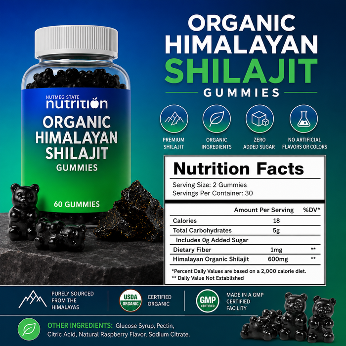 Organic Himalayan Shilajit Gummies - 1 Jar
