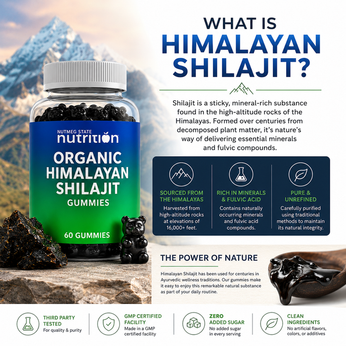 Organic Himalayan Shilajit Gummies - 1 Jar