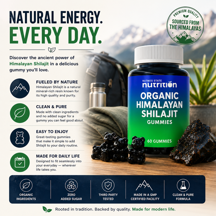 Organic Himalayan Shilajit Gummies - 1 Jar