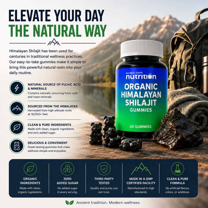 Organic Himalayan Shilajit Gummies - 1 Jar