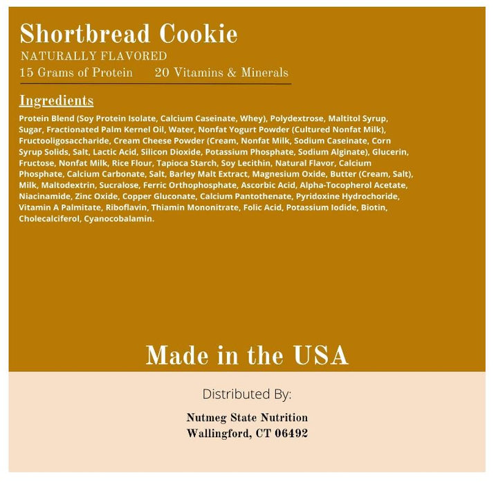 DPTG Shortbread Cookie Bar