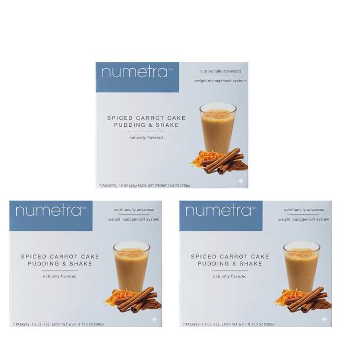 Numetra Spiced Carrot Pudding Shake