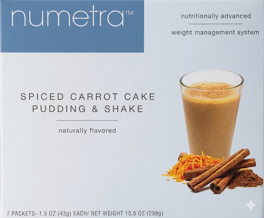 Numetra Spiced Carrot Pudding Shake