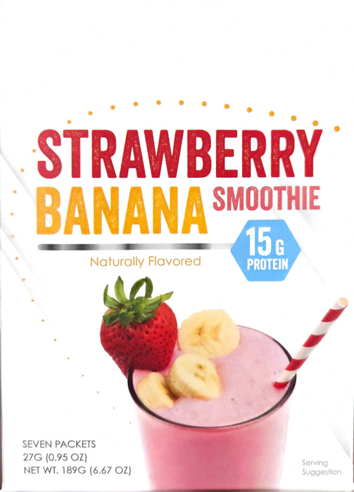 Fit Wise Strawberry Banana Smoothie Box