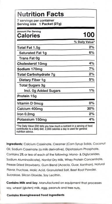 Fit Wise Strawberry Banana Smoothie Box