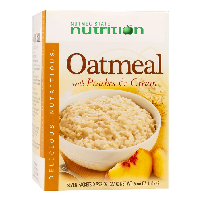 Fit Wise Peaches and Cream Oatmeal