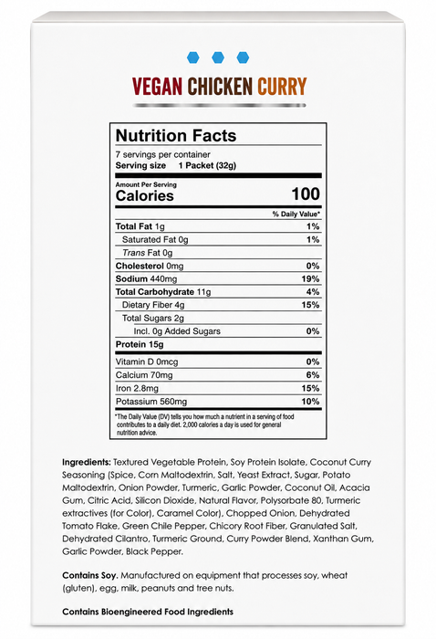 Fit Wise Vegan Chicken Curry