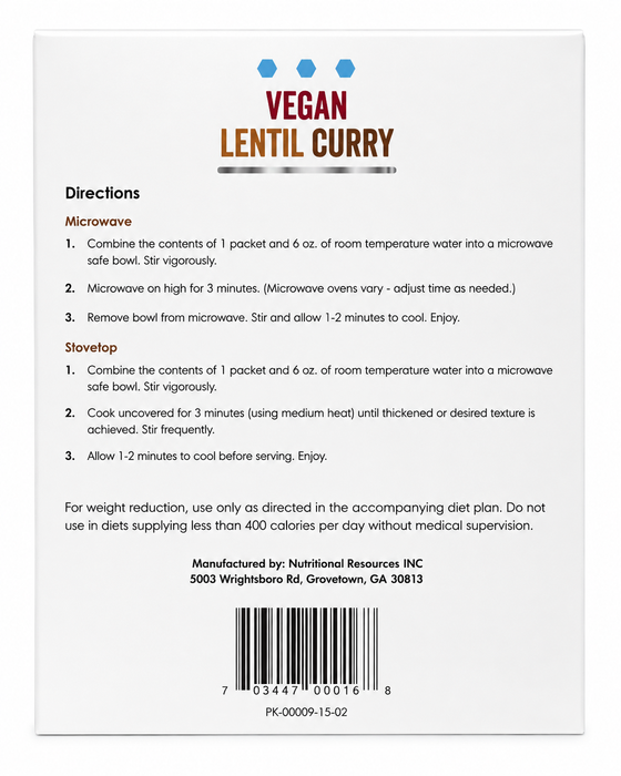 Fit Wise Vegan Lentil Curry