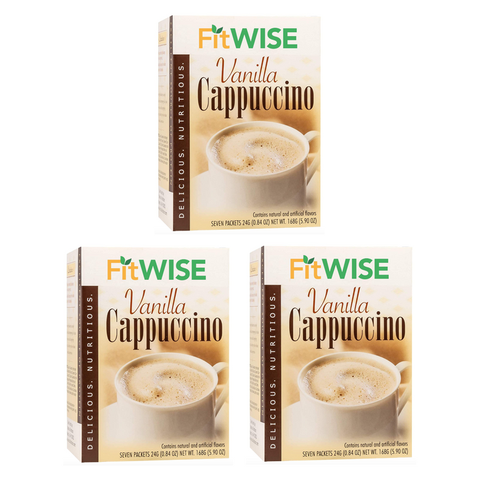 Fit Wise Vanilla Cappuccino Box