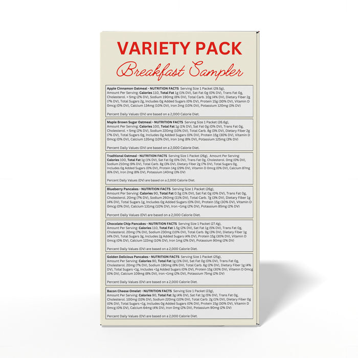 Fit Wise - Breakfast Sampler Variety Pack