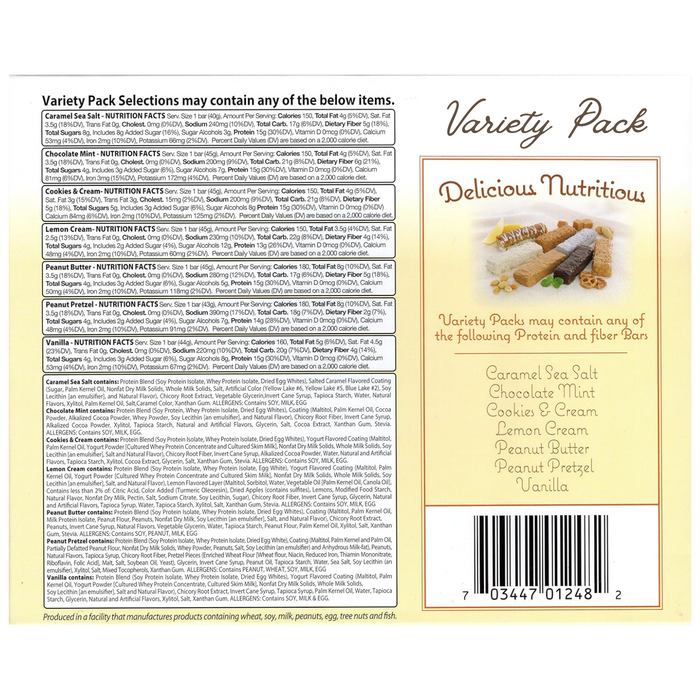 Fit Wise Divine Variety Pack Bars