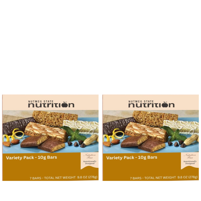 DPTG Variety Pack 10 Gram Protein Bars