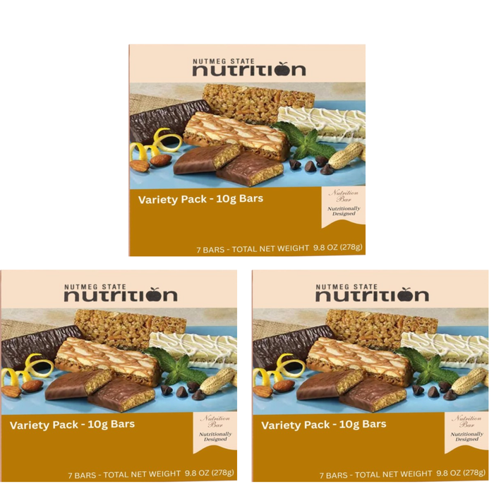DPTG Variety Pack 10 Gram Protein Bars