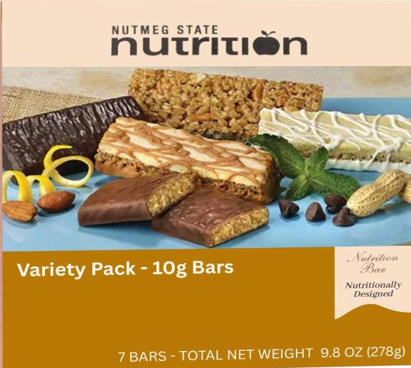 DPTG Variety Pack 10 Gram Protein Bars