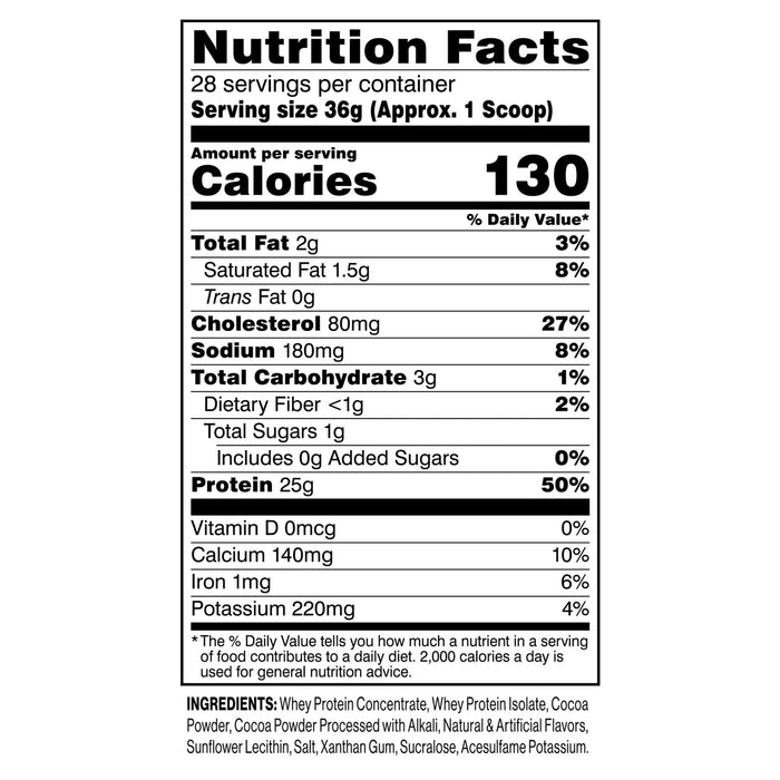 C4 Hershey's Chocolate 2lb Whey Protein