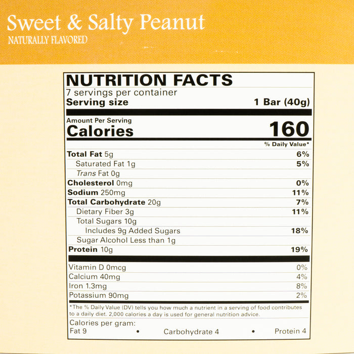 DPTG Sweet and Salty Peanut Bar