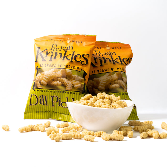 Fit Wise Dill Pickle Protein Krinkles Single Bag