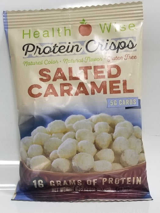 Fit Wise Salted Caramel Protein Crisp Single Bag