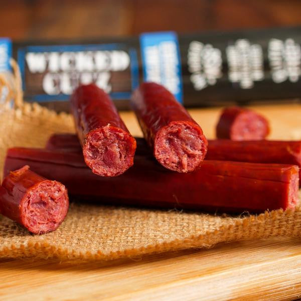 Wicked Cutz Peppered Stick Beef Stick Single
