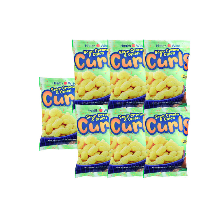 Fit Wise Sour Cream Curls 7 BAG Pack