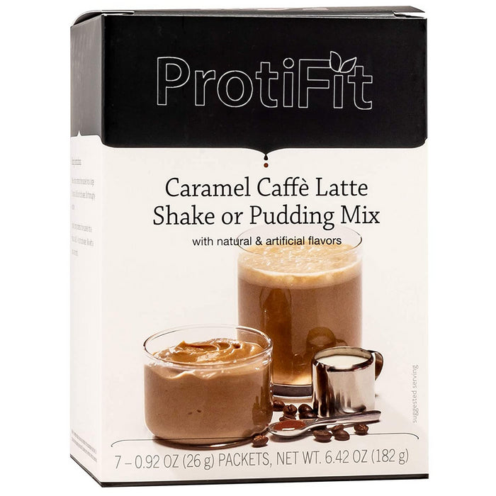 Proti Fit Caramel Cafe Latte Pudding-Shake Box