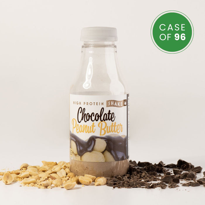 Case of 96 Fit Wise Chocolate Peanut Butter Shake Bottles