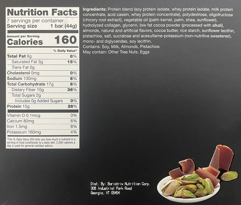 Proti Fit Chocolate Pistachio Protein Bars
