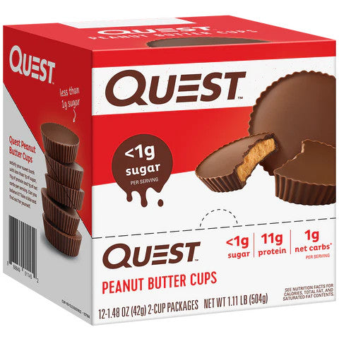 Quest Peanut Butter Cups 12 Pack