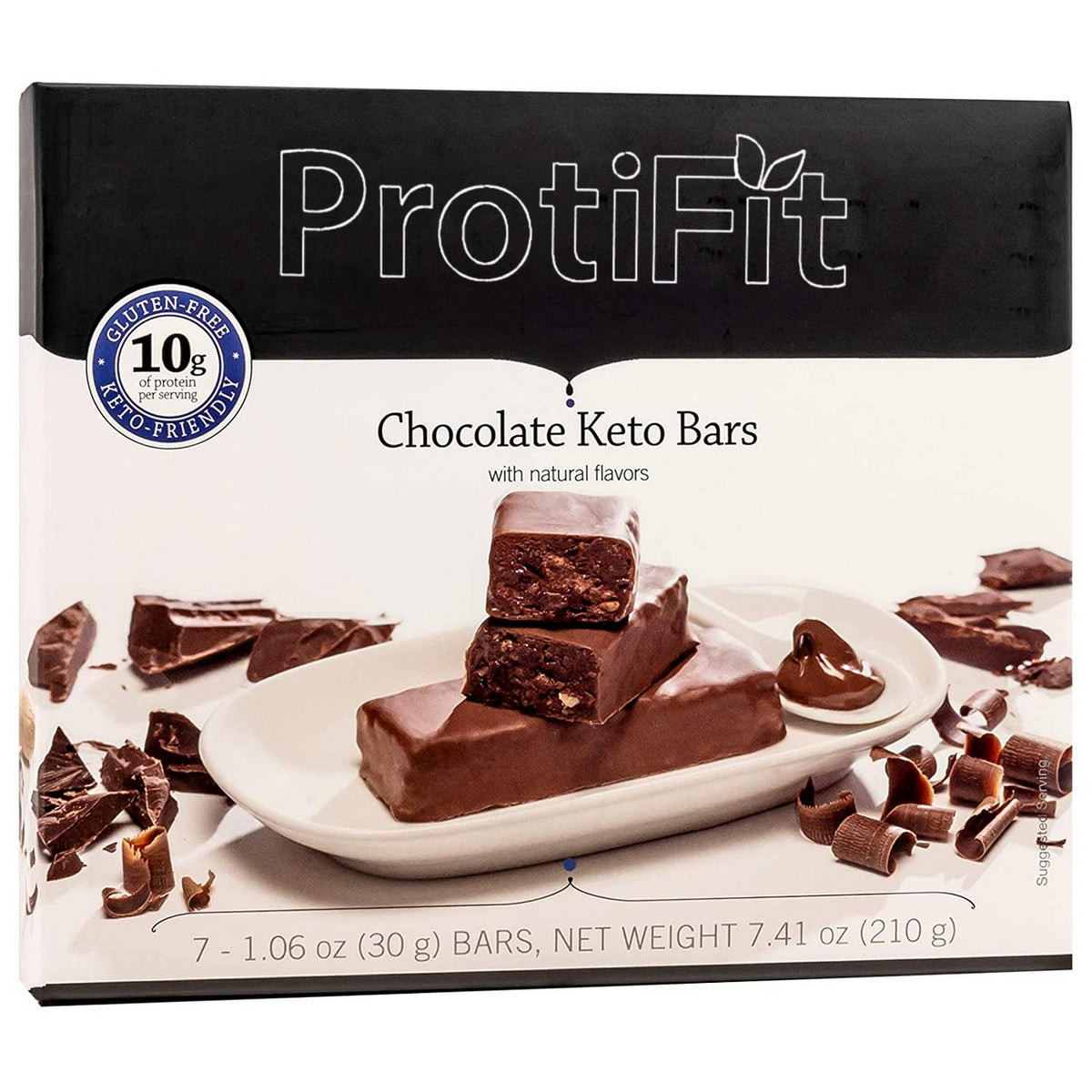Proti Fit Keto Bar Chocolate Weight Loss Protein Bar 10g Protein