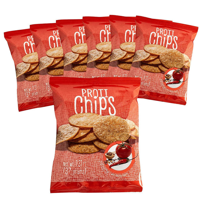 7 Bag Pack Proti Fit Barbecue Chips