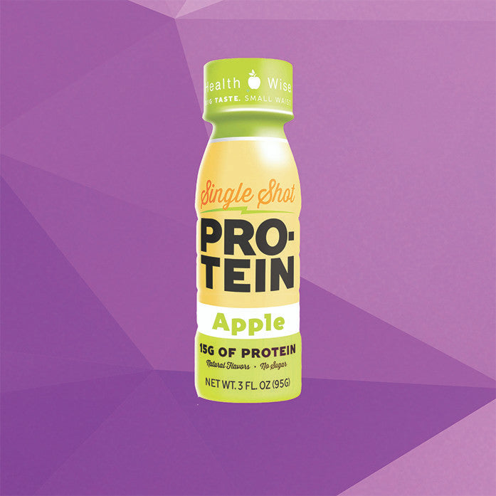Fit Wise 4 Pack Apple 15 Gram Protein Shots