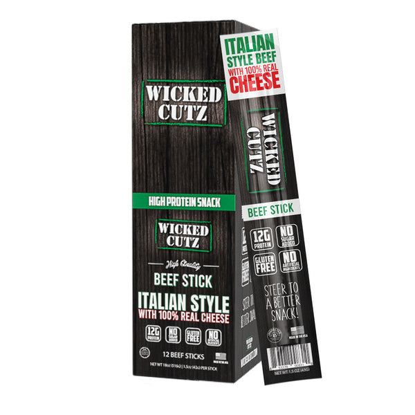 Wicked Cutz Italian Beef & Cheese Beef Box