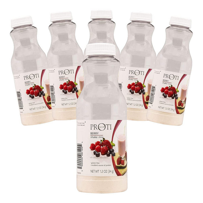 6 Pack Proti Fit Berry Shake Bottles