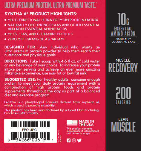 BSN® SYNTHA-6® Ultra Premium Protein Matrix