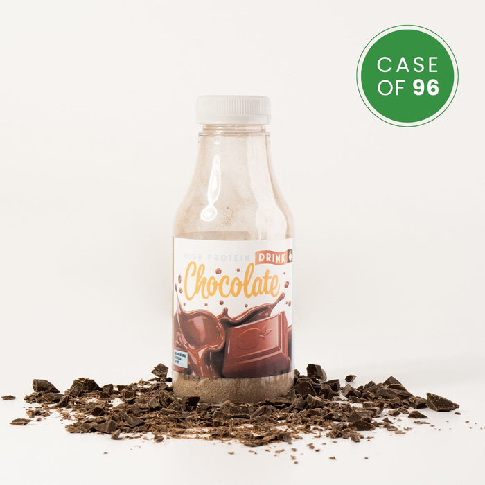 Case of 96 Fit Wise Chocolate Shake Bottles
