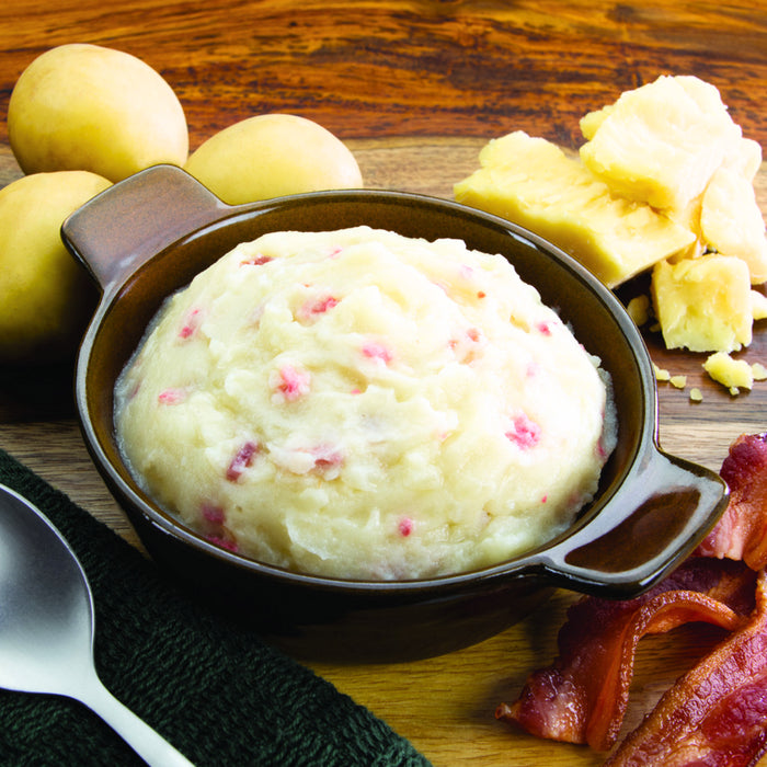 Fit Wise Bacon Cheddar Mashed Potatoes