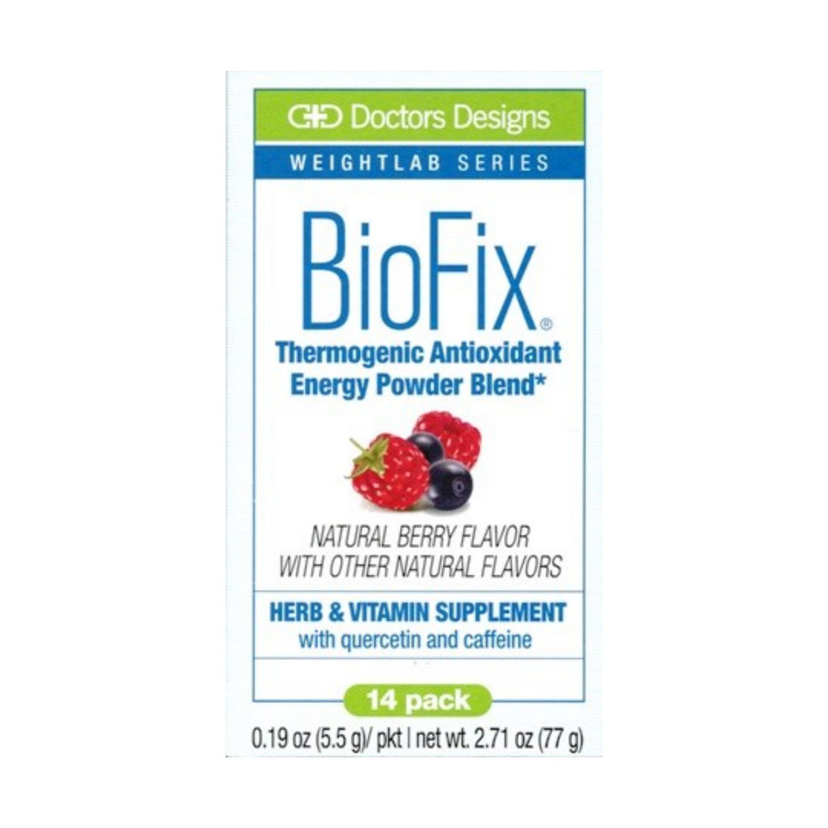 BioFix Berry Thermogenic Drink Herb and Vitamin Supplement