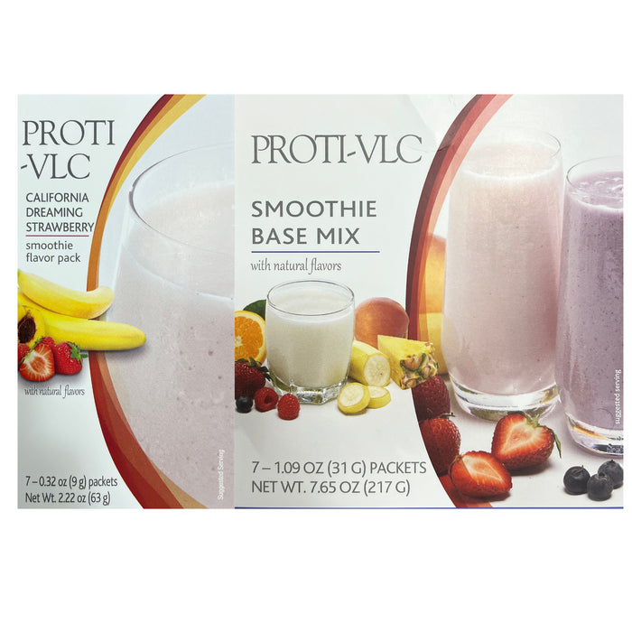 Proti Fit California Dreaming Strawberry Smoothie & Base Combo
